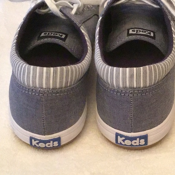 Keds Womens Center II Chambray Summer Runners Sneakers Size 9 NWOT - Picture 3 of 8